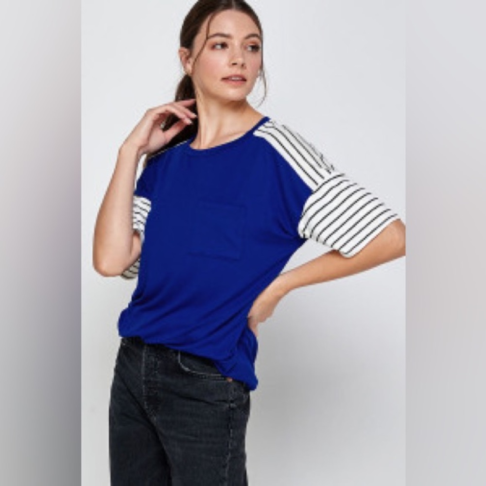 New Pretty Blue top - 325 - Picture 2 of 5